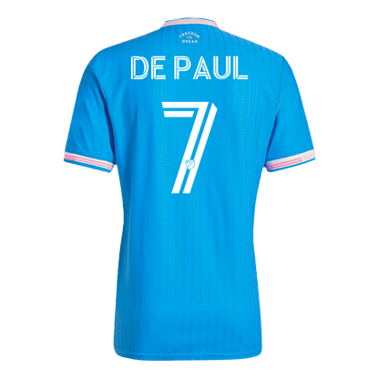 Maillot de football De Paul #7 Inter Miami CF 2025 Troisième tenue (version joueur) – Coupe ajustée