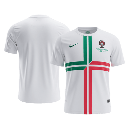 Maillot de foot extérieur rétro Portugal 2012 pour homme