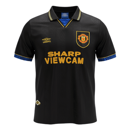 Maillot de football rétro extérieur Manchester United 1993/94 pour homme