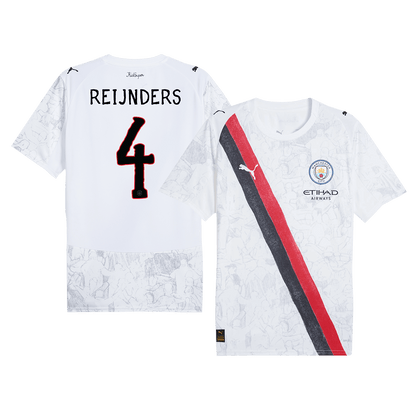 REIJNDERS #4 Maillot de foot Manchester City Coupe du Monde 2025/26 Enfant KidSuper