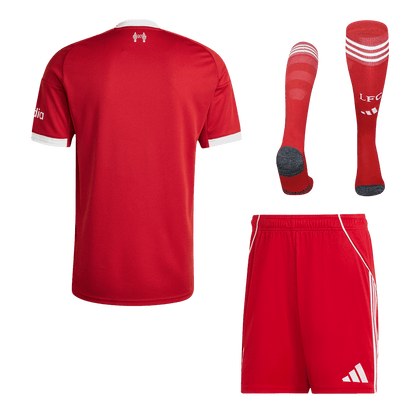 Ensemble complet Maillot Domicile Football Homme Liverpool 2025/26