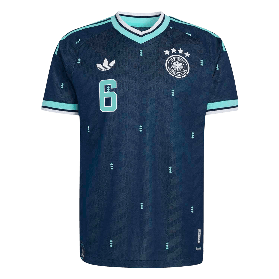 KIMMIC #6 Men's Germany World Cup 2026 Player Version Away Soccer Jersey - Slim Fit