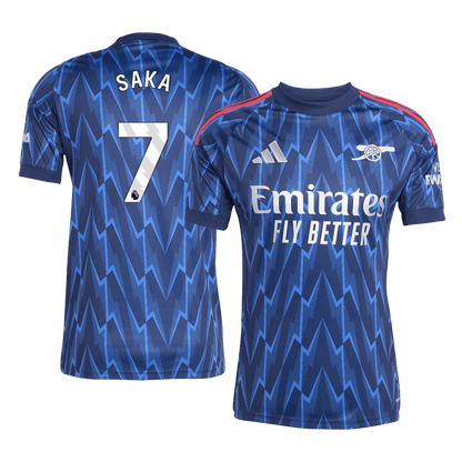 Maillot de Foot Extérieur SAKA #7 Homme Arsenal 2025/26