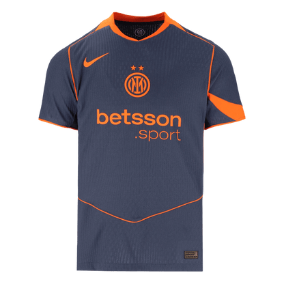 Maillot de football troisième extérieur Homme Inter Milan 2025/26 version joueur - Coupe ajustée