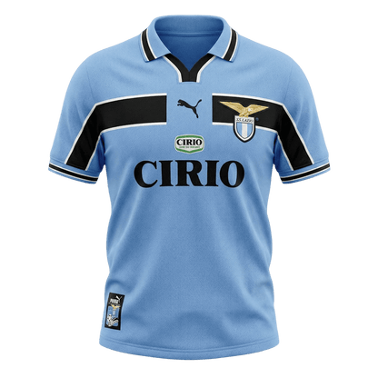 Maillot de foot domicile rétro Lazio homme 1998/99