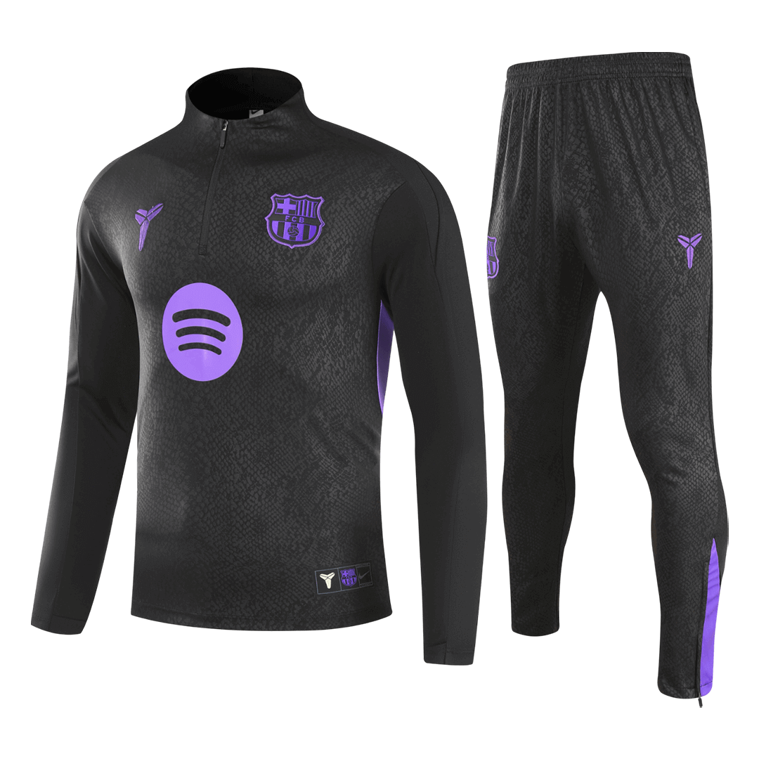 Kit sweat-shirt zippé Barcelone 2025/26 pour enfant