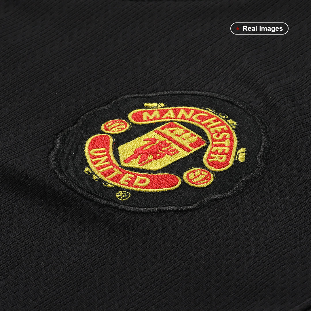 Maillot de foot extérieur Manchester United 2007/08 pour homme - Rétro RONALDO #7