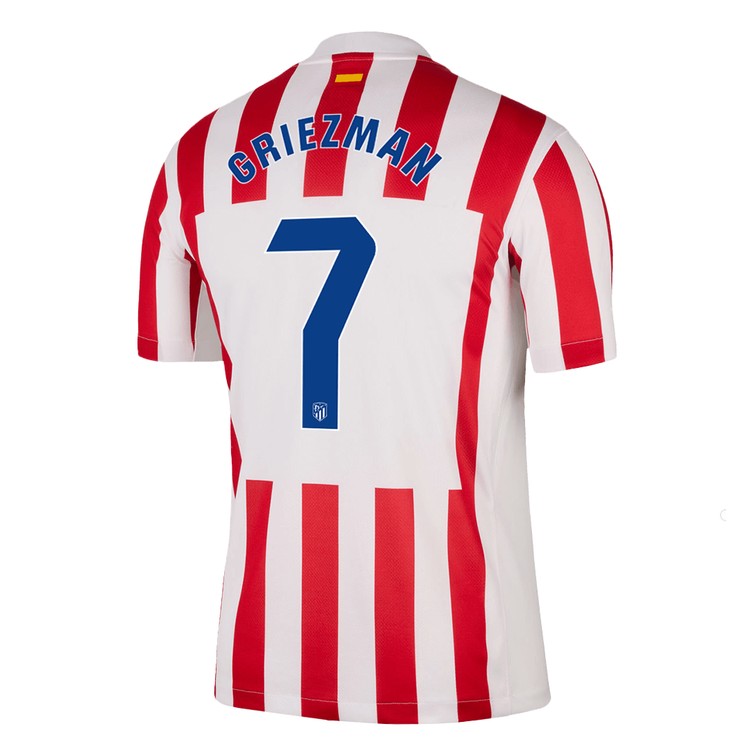 Maillot de football domicile Atletico Madrid 2025/26 pour homme GRIEZMANN #7