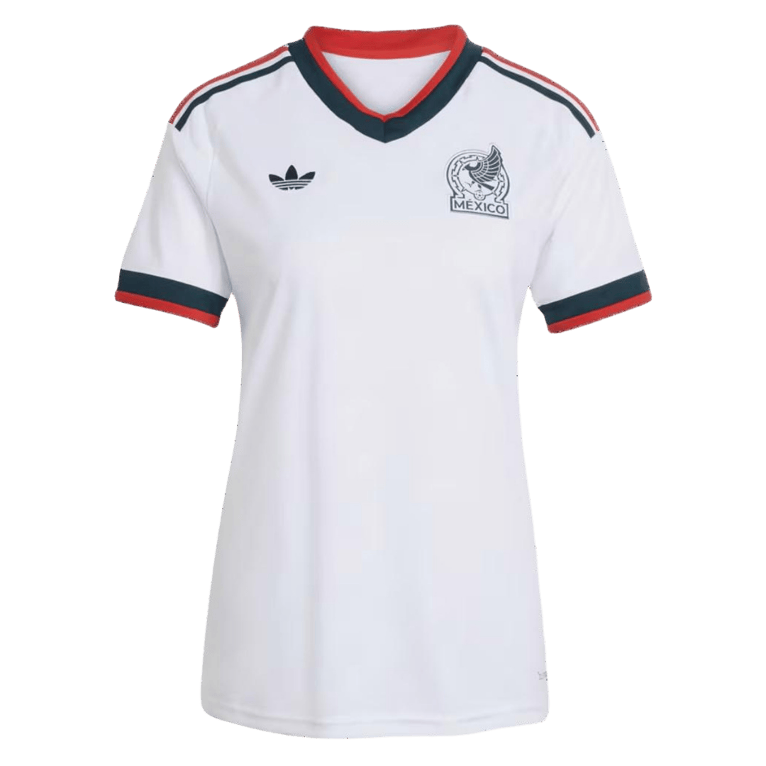 Maillot de football extérieur pour femme de la Coupe du Monde 2026 du Mexique