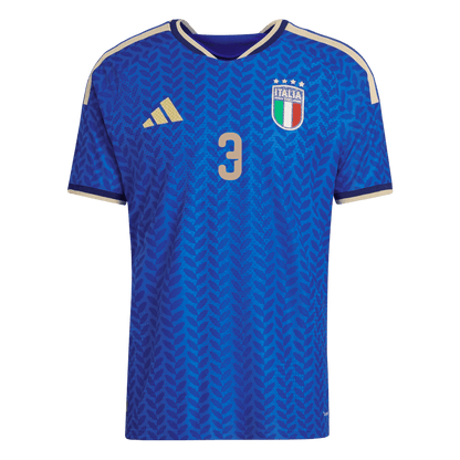 Maillot de foot domicile DIMARCO #3 Italie Coupe du Monde 2026 version joueur pour homme - Coupe ajustée