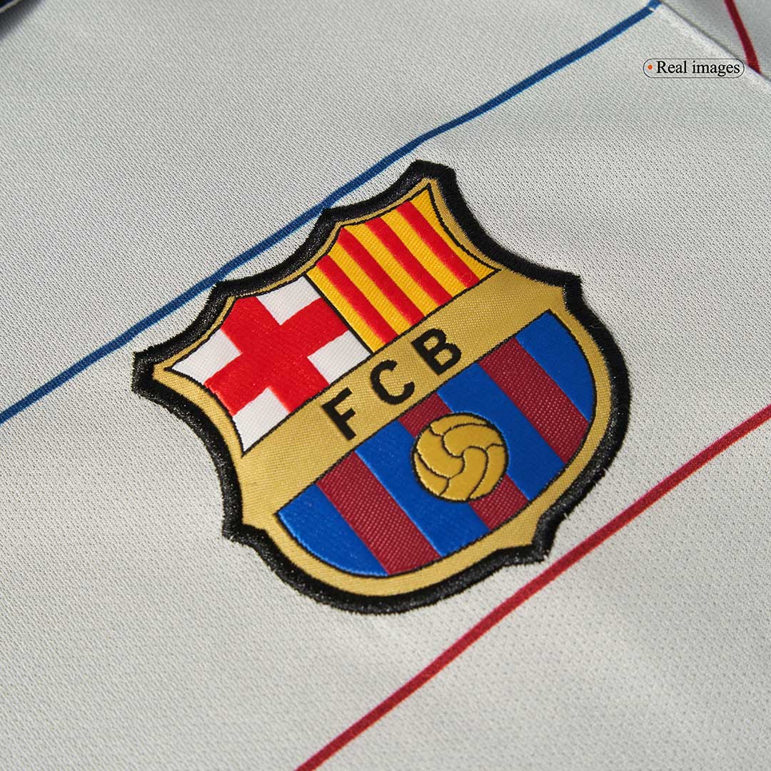 Maillot de foot rétro extérieur homme Barcelone 2003/04