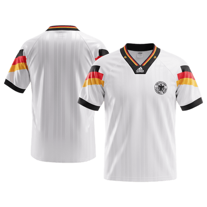 Maillot de football rétro Allemagne 1992 domicile pour homme