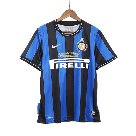 Retro Men's Inter Milan UCL UCL Final 2009/10 Home Soccer Jersey