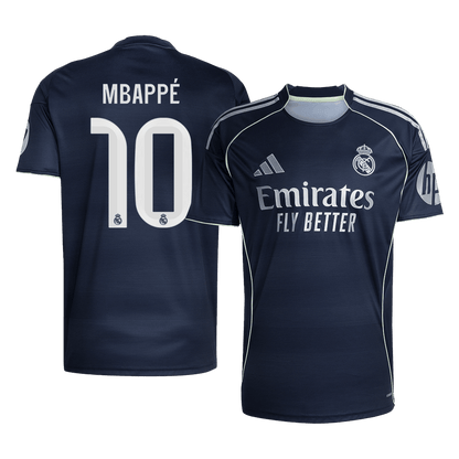Maillot de foot extérieur MBAPPÉ #10 Homme Real Madrid 2025/26 [PREMIUM]