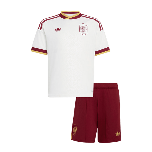 Kid's Spain 2026 Away Soccer Jersey Kit