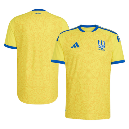 Maillot de football domicile Ukraine Coupe du Monde 2026 pour homme