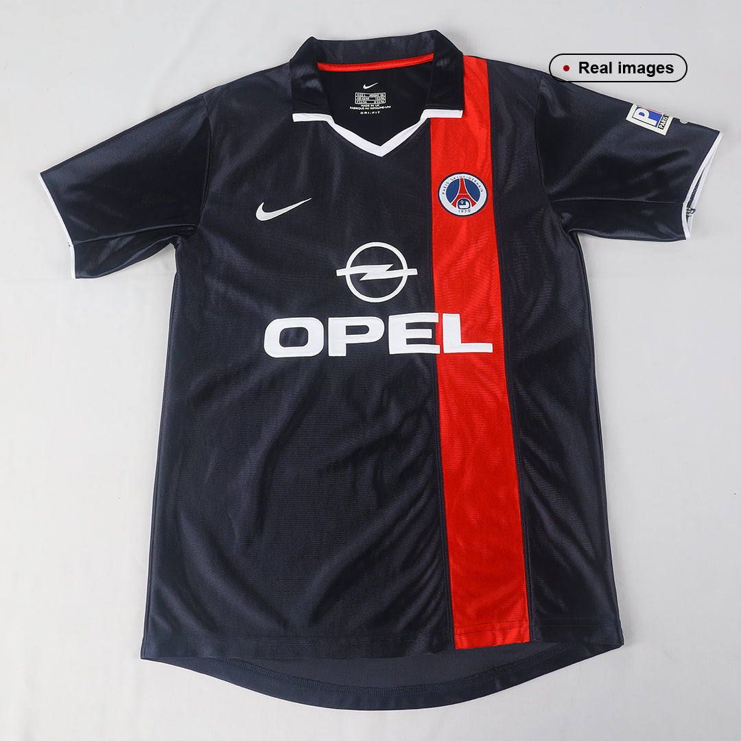 Maillot de Foot Domicile Rétro PSG 2001/02 pour Homme