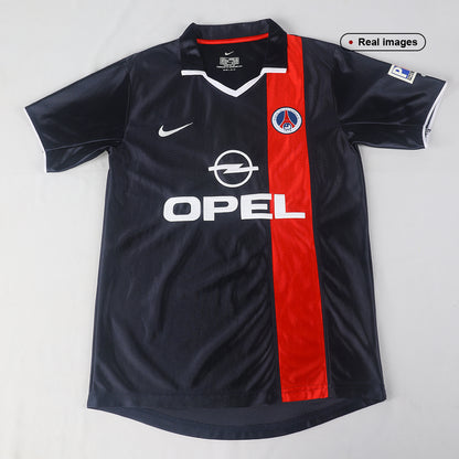 Maillot de Foot Domicile Rétro PSG 2001/02 pour Homme