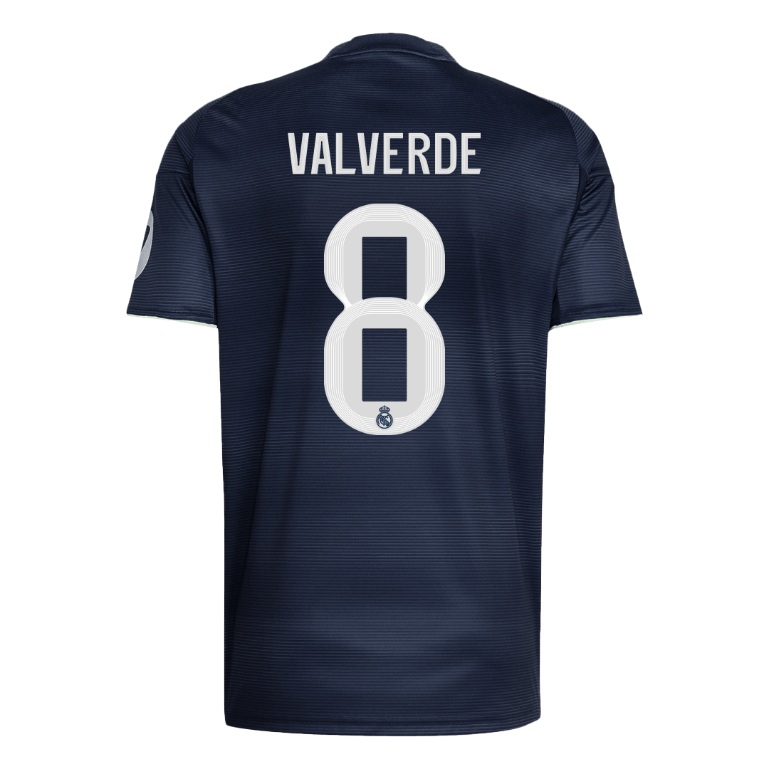 Maillot de Foot Extérieur Homme Real Madrid 2025/26 VALVERDE #8 [PREMIUM]
