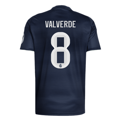 Maillot de Foot Extérieur Homme Real Madrid 2025/26 VALVERDE #8 [PREMIUM]