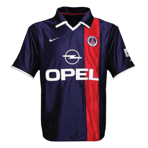 Maillot de Foot Domicile Rétro PSG 2001/02 pour Homme
