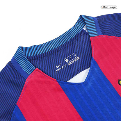 Maillot de foot domicile rétro Barcelone 2016/17 pour homme