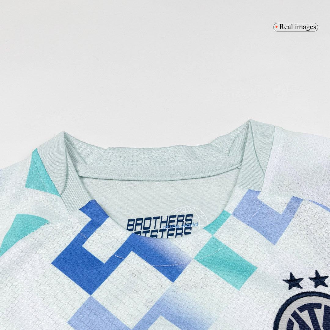 Maillot de foot extérieur Inter Milan 2025/26 pour enfant