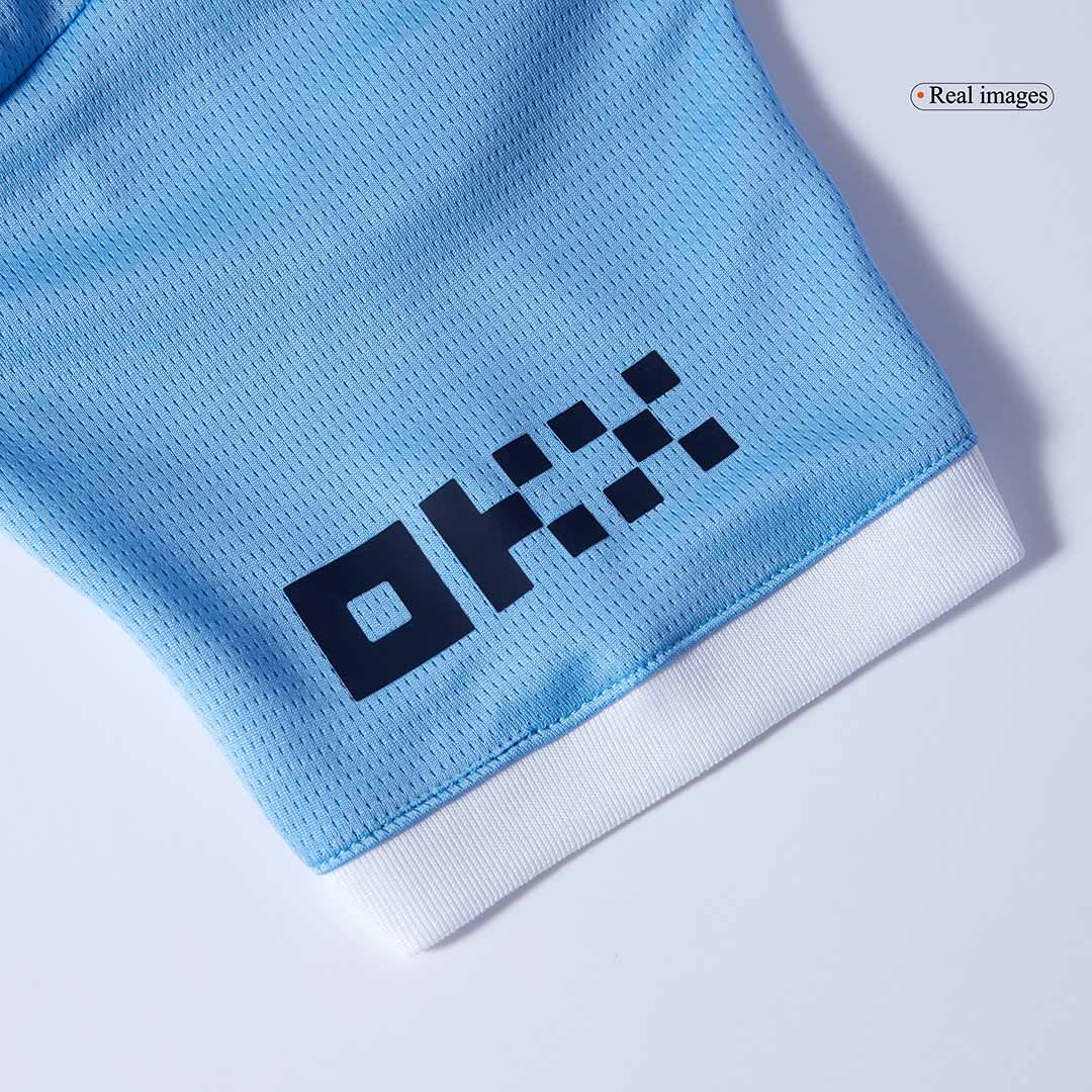 Kit complet de football domicile Manchester City 2025/26 pour enfant