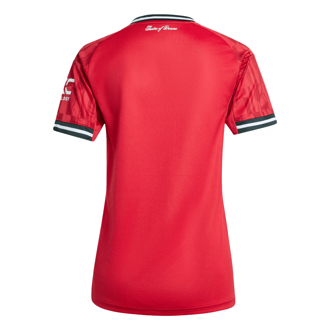 Maillot de foot domicile Manchester United Femme 2025/26