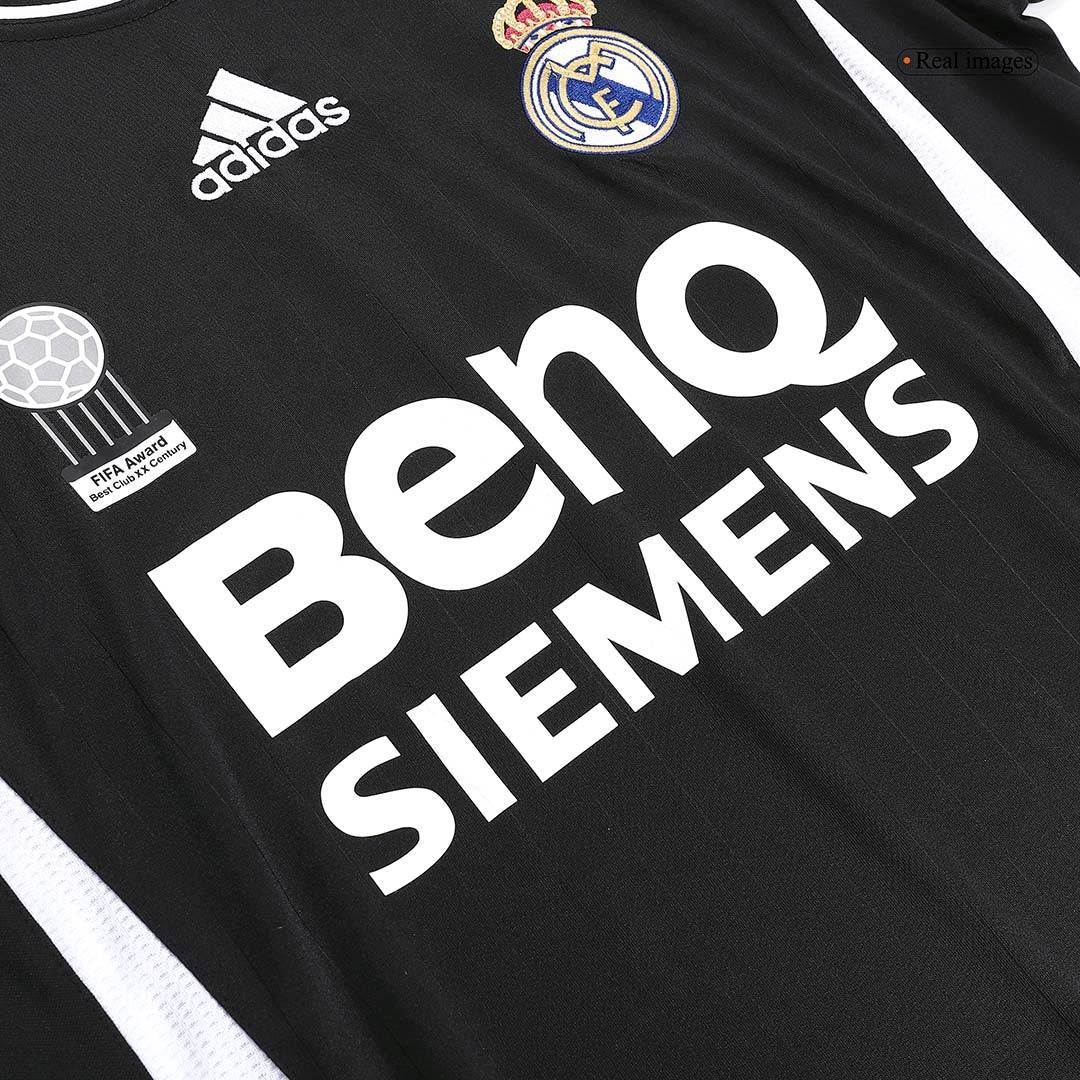 Maillot de foot extérieur rétro Real Madrid 2006/07 BECKHAM #23 pour homme