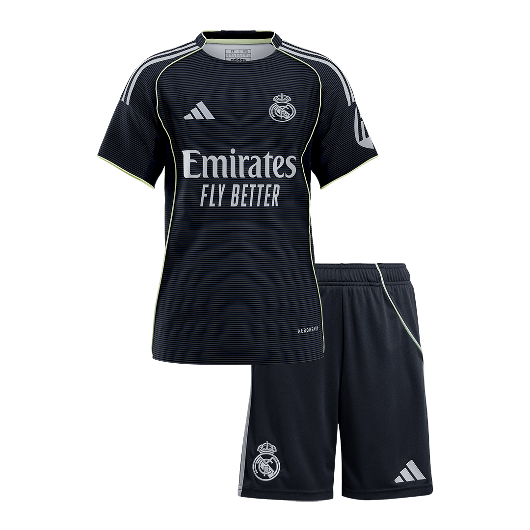 Maillot de foot extérieur enfant Real Madrid 2025/26 [PREMIUM]