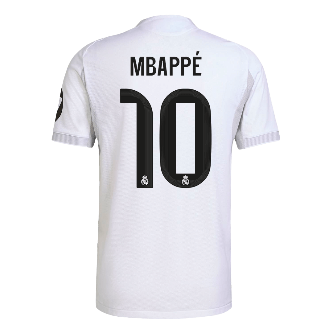 Maillot de foot domicile Real Madrid 2025/26 MBAPPÉ #10 pour homme [PREMIUM]