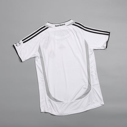 Maillot de football domicile homme du Real Madrid 2006/07 rétro BECKHAM #23