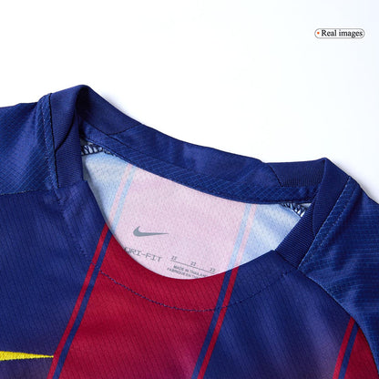 Tenue complète de football domicile enfant FC Barcelone 2025/26 [QUALITÉ SUPÉRIEURE]