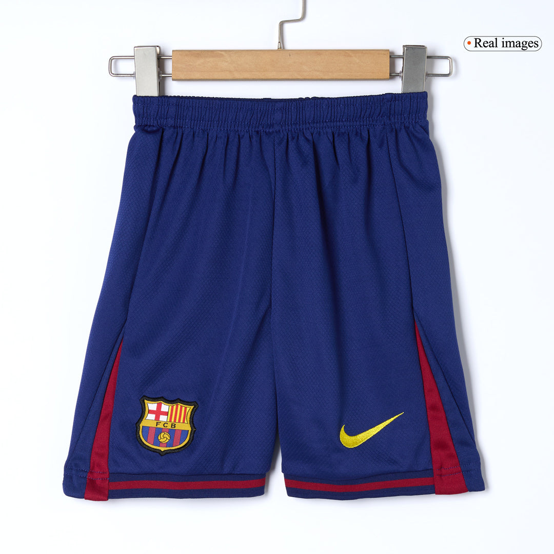 Kit de football Domicile Barcelone 2025/26 pour enfant [PREMIUM]