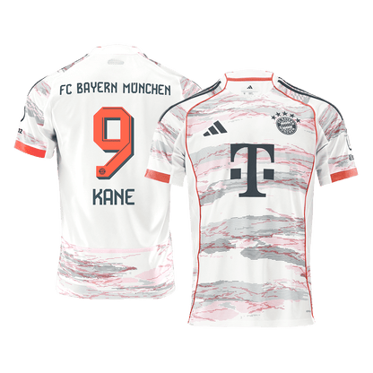 Maillot de foot extérieur KANE #9 homme Bayern Munich 2025/26