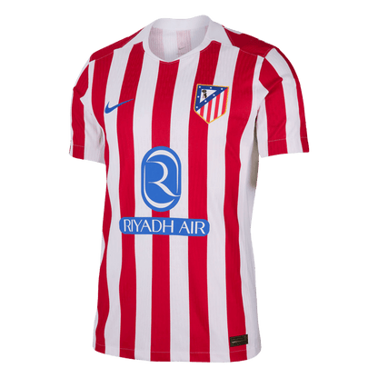 Maillot Domicile de Football Atletico Madrid Saison 2025/26 Version Joueur pour Homme - Coupe Ajustée