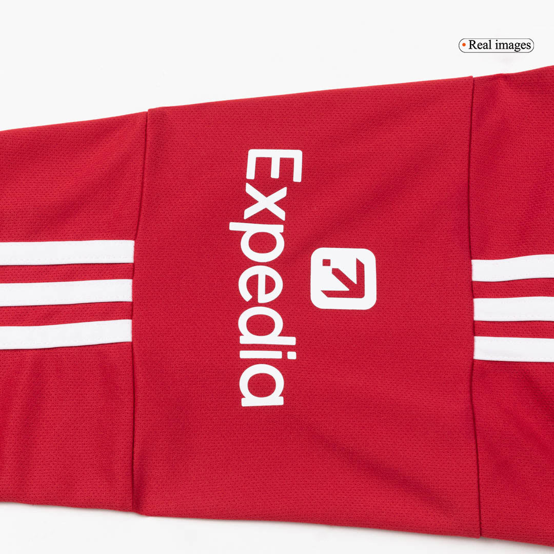 Maillot de football domicile manches longues homme Liverpool 2025/26