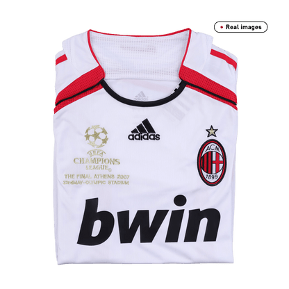 Maillot de foot rétro AC Milan UCL 2006/07 extérieur KAKA' #22 homme
