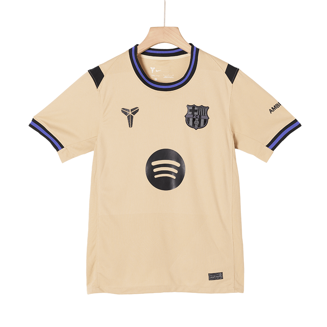 Maillot de foot extérieur RAPHINHA #11 Homme Barcelone LDC 2025/26