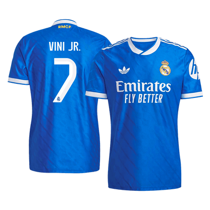 Maillot de football extérieur third Real Madrid 2025/26 pour homme VINI JR. #7 - Version joueur - Coupe ajustée