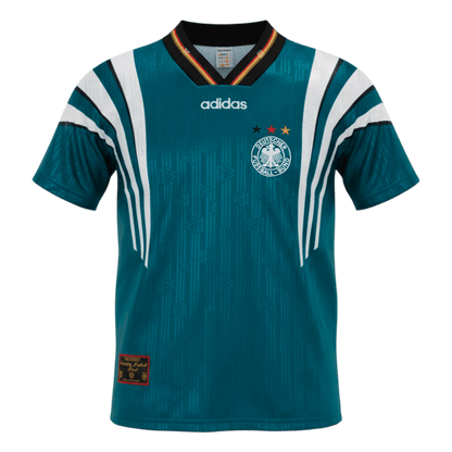 Maillot de foot extérieur rétro Allemagne 1996/97 pour homme