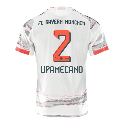 MAILLOT UPAMECANO #2 Extérieur Homme Bayern Munich Saison 2025/26 Version Joueur - Coupe Slim