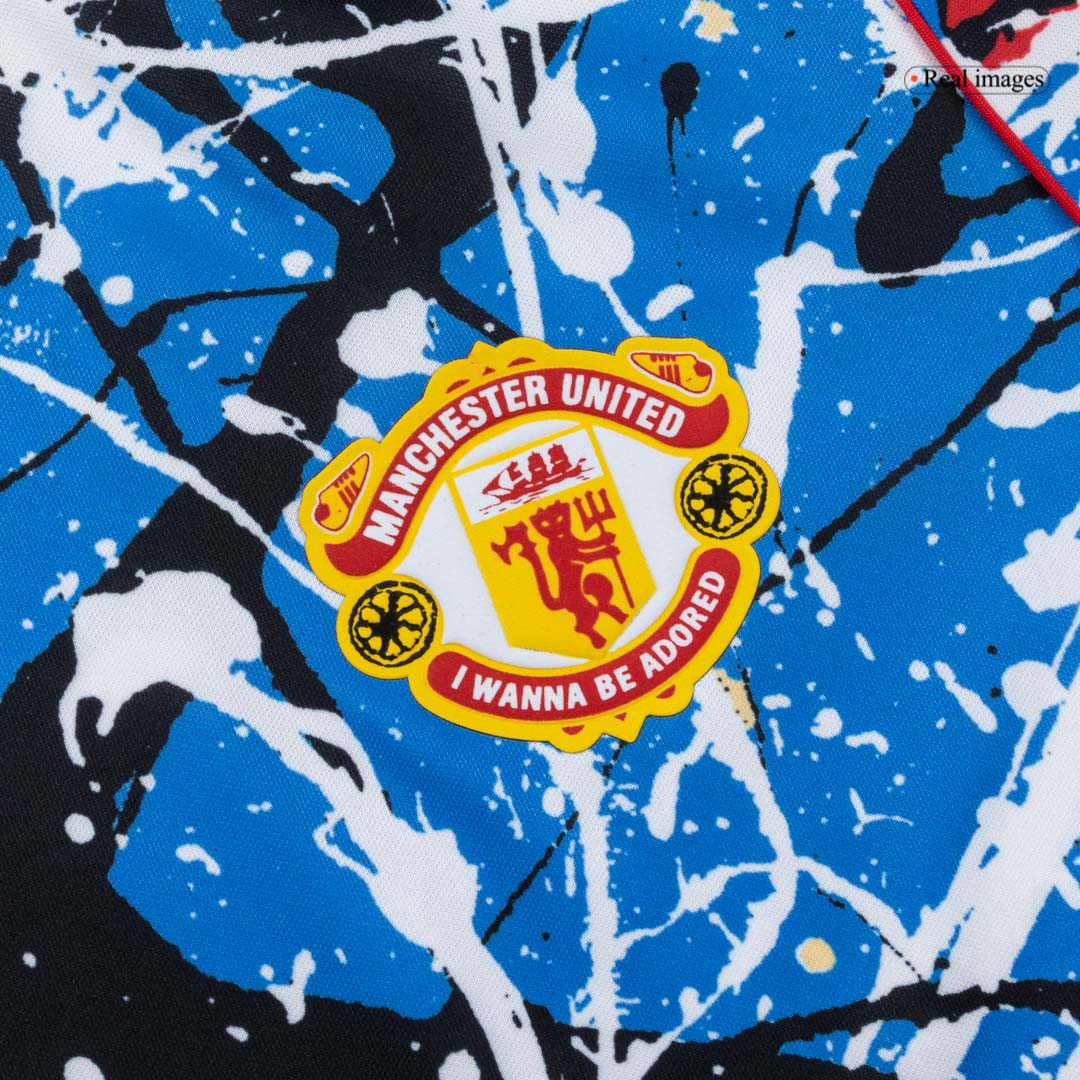 Maillot de football d'avant-match Manchester United 2025/26 pour homme