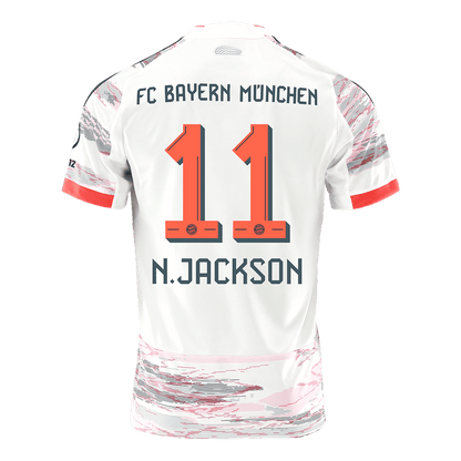 Maillot de football N.JACKSON #11 extérieur homme Bayern Munich 2025/26