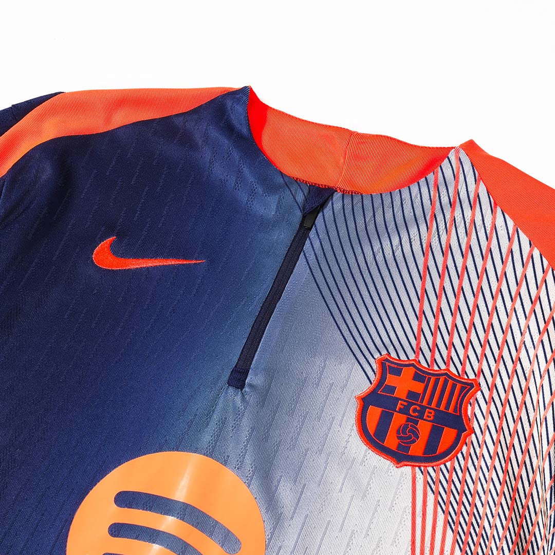 Kit Sweatshirt Zippé Enfant Barcelone 2025/26