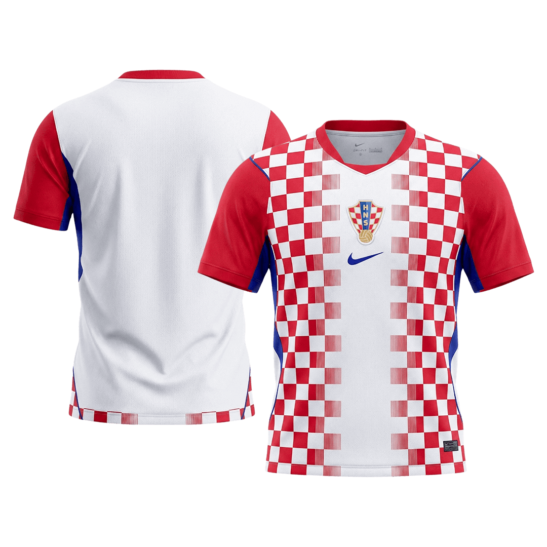 Maillot de football domicile Croatie Coupe du Monde 2026 Homme