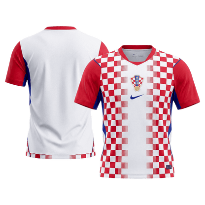 Maillot de football domicile Croatie Coupe du Monde 2026 Homme
