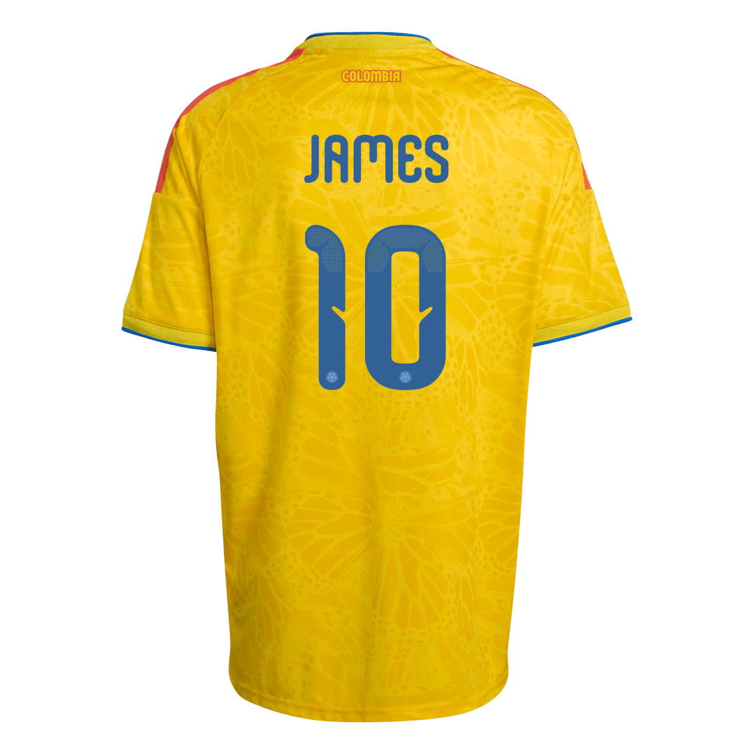 JAMES #10 Maillot de Foot Domicile Homme Colombie Coupe du Monde 2026