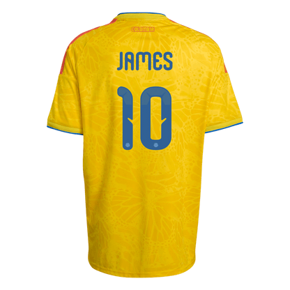 JAMES #10 Maillot de Foot Domicile Homme Colombie Coupe du Monde 2026